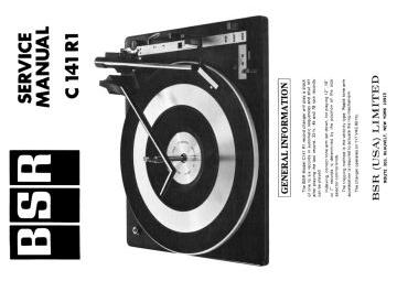 BSR-C141_C141 R1-1972.Turntable preview